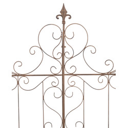 Smuk rustik metallisk have espalier til mandevilla 133 cm