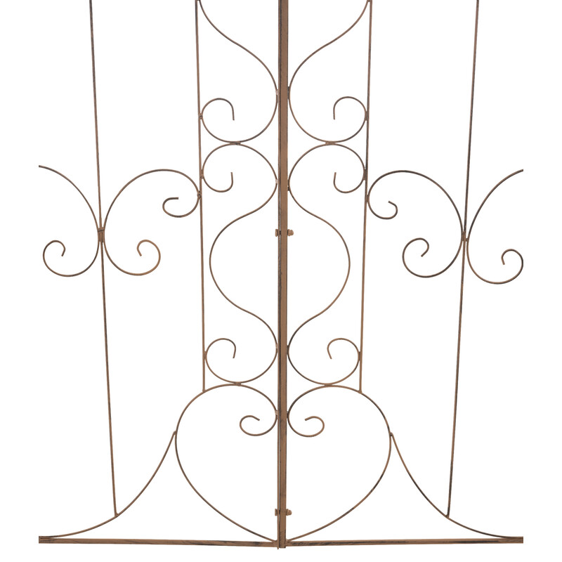 Smuk rustik metallisk have espalier til mandevilla 133 cm