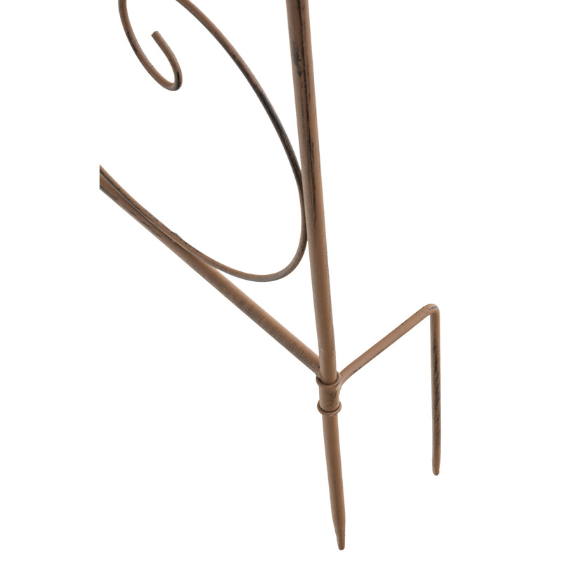 Smuk rustik metallisk have espalier til mandevilla 133 cm