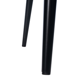 Moderne Napier spisestol med polstret sæde firebenet metalramme