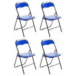 Felix sammenklappelig hundeseng 4 stk kunstlæder 45x45 cm