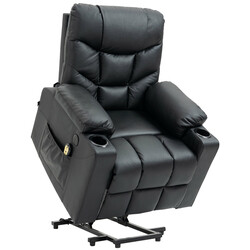 Andover elektrisk lænestol med USB-porte drikkestativ og fjernbetjening