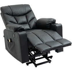 Andover elektrisk lænestol med USB-porte drikkestativ og fjernbetjening