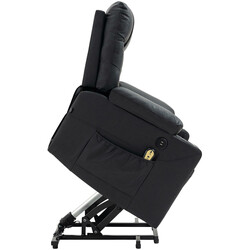 Andover elektrisk lænestol med USB-porte drikkestativ og fjernbetjening