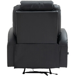 Luksuriøs massagestol med varme justerbart ryglæn og fodstøtte