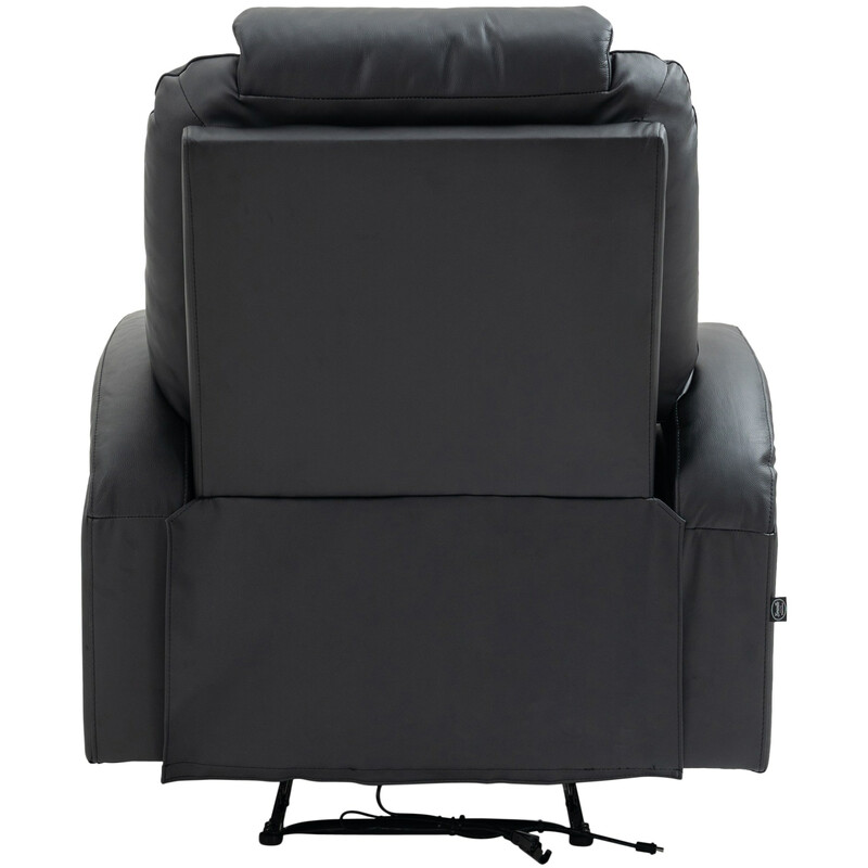 Luksuriøs massagestol med varme justerbart ryglæn og fodstøtte