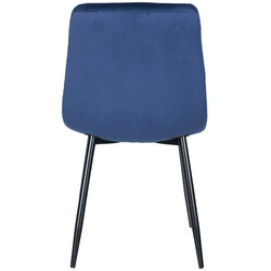 Moderne spisebordssæt med fire komfortable stole i stof eller fløjl