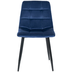 Moderne spisebordssæt med fire komfortable stole i stof eller fløjl