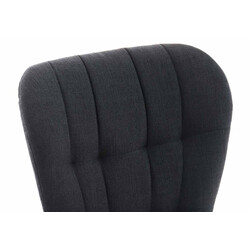 Elda 4 stole spisebordsstole sæt polstret træramme moderne