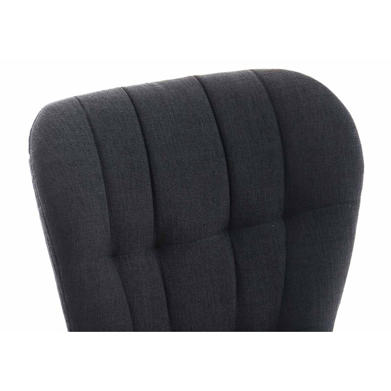 Elda 4 stole spisebordsstole sæt polstret træramme moderne