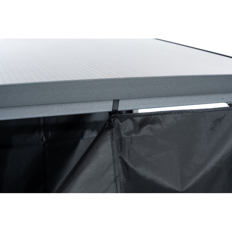 Robust brændeholder med beskyttelsesdække til udendørs brug i flere størrelser