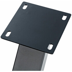 Jimmy bordben stål pulverlakeret med gulvbeskyttere mikado