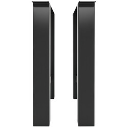 Harry bordben robuste stålben 75 cm høj alsidig med gulvbeskyttere