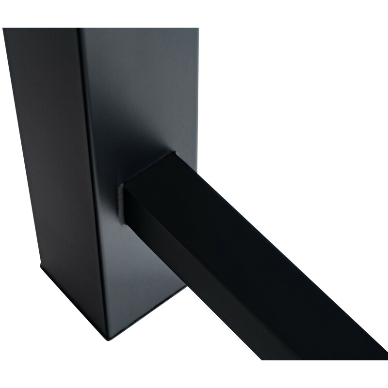 Harry bordben robuste stålben 75 cm høj alsidig med gulvbeskyttere