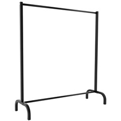 Lara-vaaterekki moderne åben tøjstativ 120 cm høj 150 cm bred