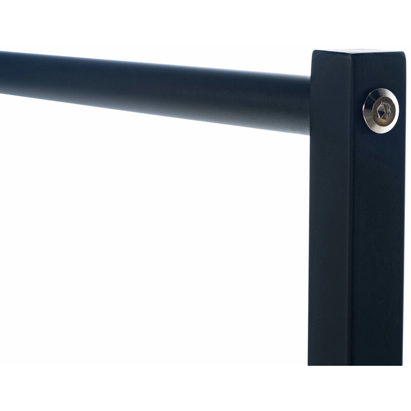 Lara-vaaterekki moderne åben tøjstativ 120 cm høj 150 cm bred