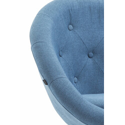 London V2 stofbetrukket barstol med 360° rotation og justerbar højde