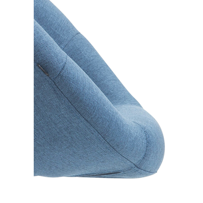 London V2 stofbetrukket barstol med 360° rotation og justerbar højde