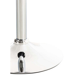 2 stk Emil roterende stole i kunstlæder med kromben