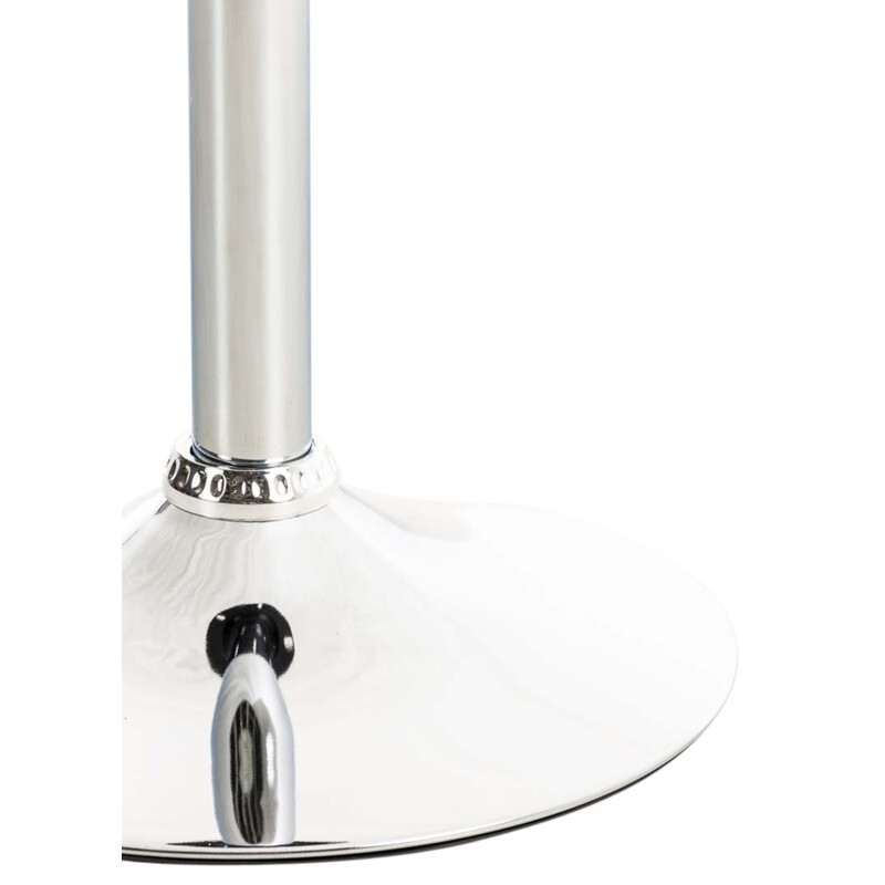 2 stk Emil roterende stole i kunstlæder med kromben