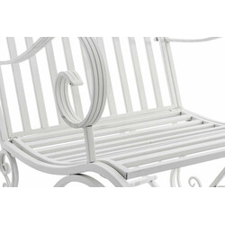 Antikke jern gyngestole sæt med to til indendørs og udendørs