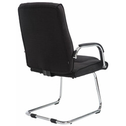 2 luksuriøse gyngestole i stof med ergonomisk metalramme