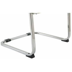 Luksuriøse ergonomiske besøgsstole med frit svingende metalramme 260 kg