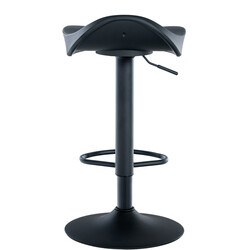 Alisson justerbar ergonomisk barstol i kunstlæder med 360° drejning