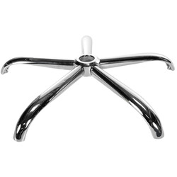 Rundt metalfodgitter 64 cm til kontorstole med 50 mm gasfjeder