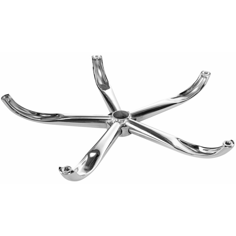 Rundt metalfodgitter 64 cm til kontorstole med 50 mm gasfjeder