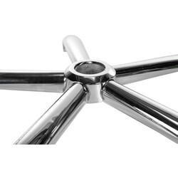 Rundt metalfodgitter 64 cm til kontorstole med 50 mm gasfjeder