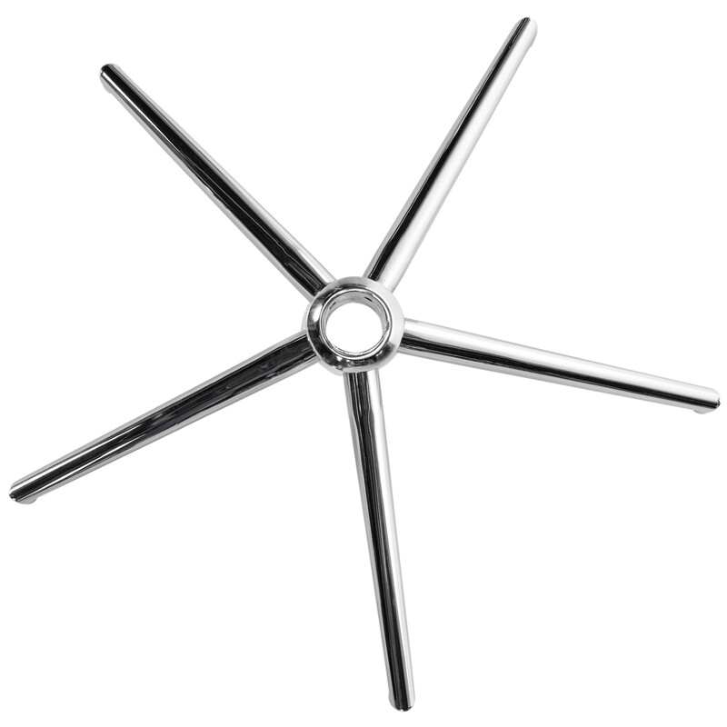 Firkantet metalfodgitter til kontorstol 60 cm bred 12 cm høj