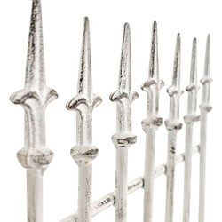 Håndlavet Elisa stængersæt til klatreplanter 2 stk jern