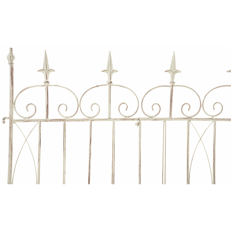 4 stk rustikke jern havehegn i mangoldi-modellen 116 cm højde