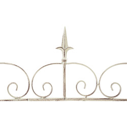 4 stk rustikke jern havehegn i mangoldi-modellen 116 cm højde