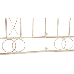 4 stk rustikke jern havehegn i mangoldi-modellen 116 cm højde