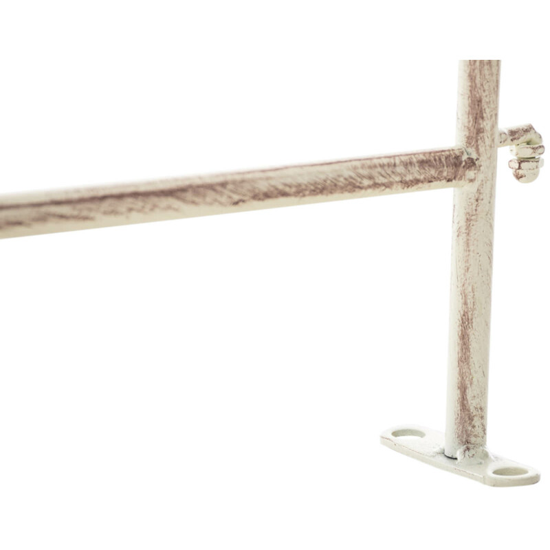 4 stk rustikke jern havehegn i mangoldi-modellen 116 cm højde