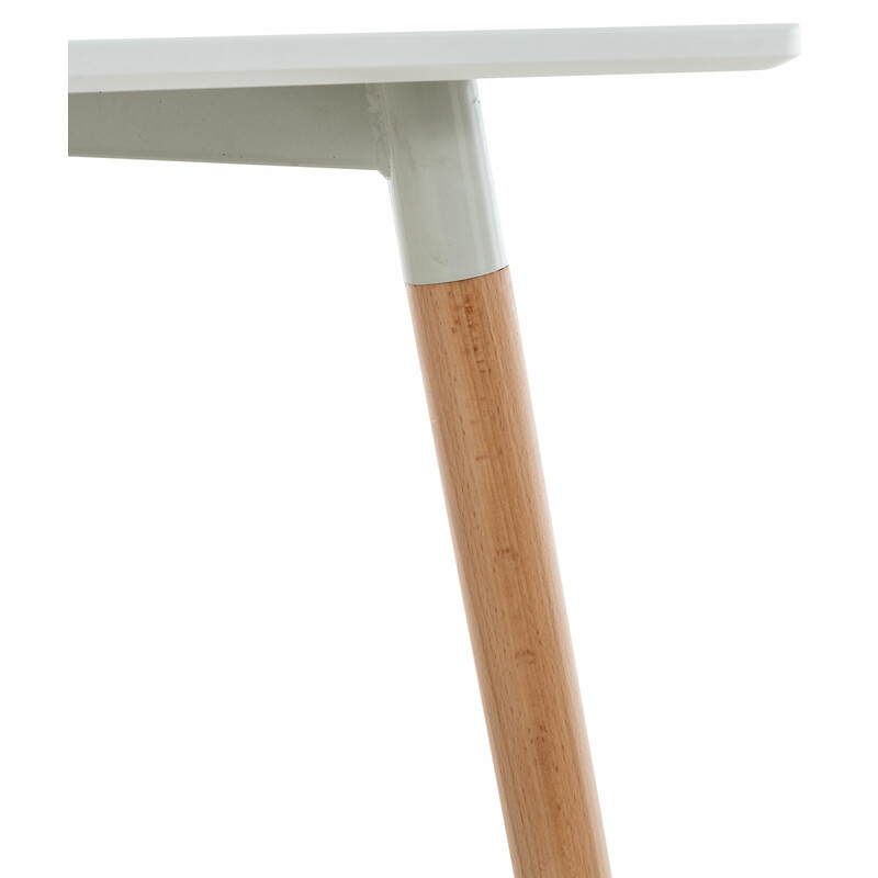 Liborg spisegruppe bord med fire Linares stole i bøget træ