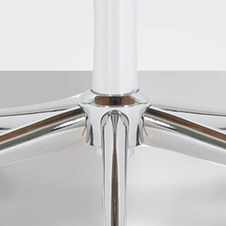 Ergonomisk Chicago kontorstol i kunstlæder med valnøddetræ og 360 grader rotation