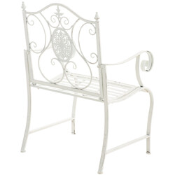 2 jugendstil vejrbestandige havestole Punjab lakeret jern 200 kg