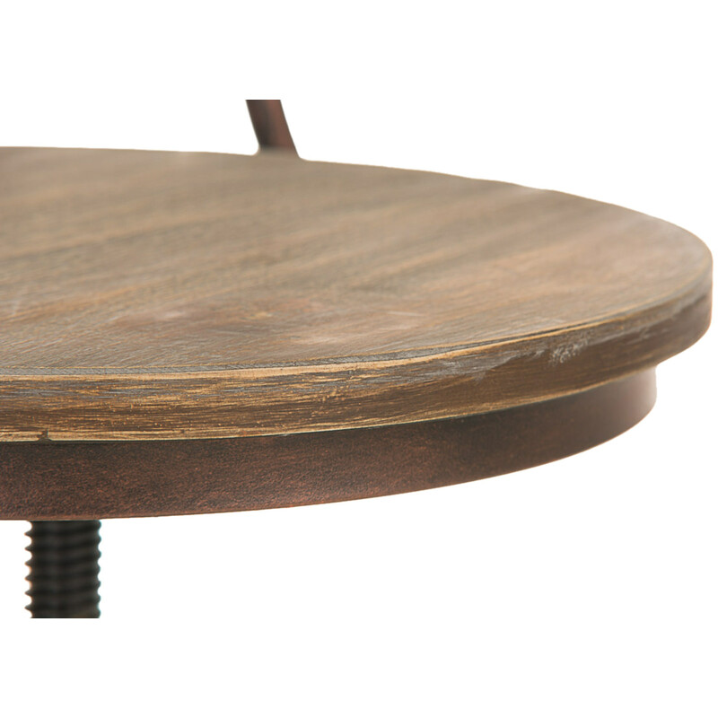 Elegant Pino barstol 2‑delt sæt med justerbar højde træ metal