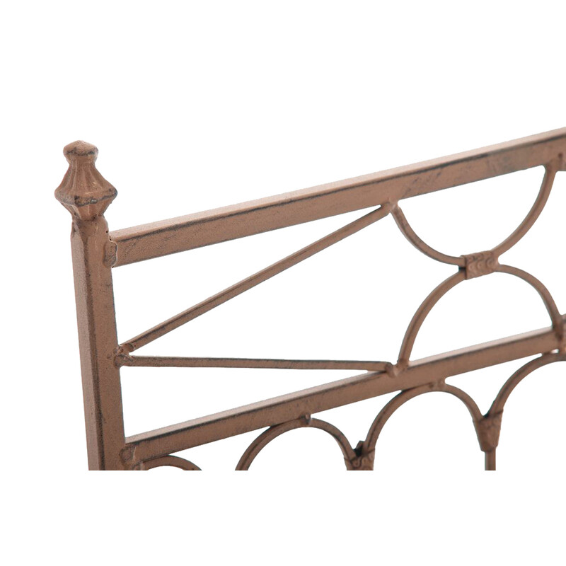 Asina 2‑stk foldestolssæt i jern med antikpatina til have og terrasse