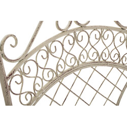 2-delt sæt sammenklappelige havestole i adelar-modellen jern antikpatina