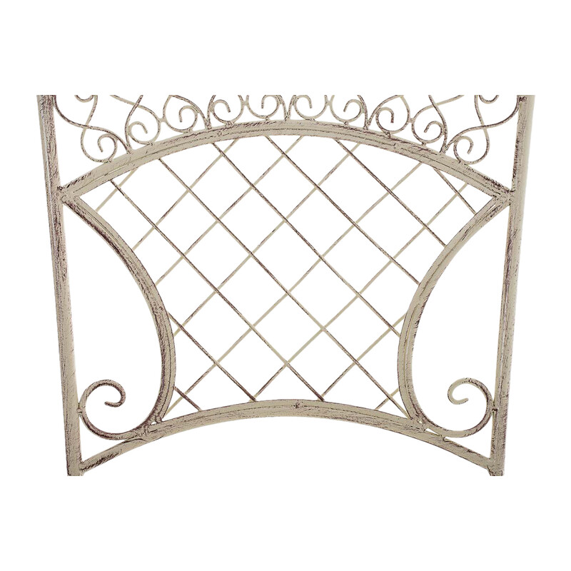 2-delt sæt sammenklappelige havestole i adelar-modellen jern antikpatina