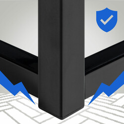 Moderne metalseng med opbevaring seks størrelser to højder