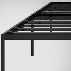 Fargo moderne metalseng med opbevaring i tre størrelser