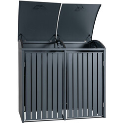 Holly affaldsbeskyttelse stilfuld praktisk 1-2 beholdere op til 240 liter