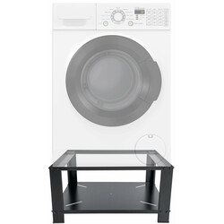 Multifunktionel metalstand til husholdningsapparater med opbevaring 30 cm løft 150 kg