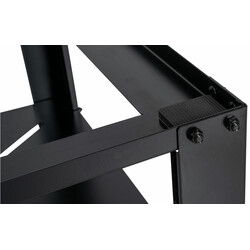 Multifunktionel metalstand til husholdningsapparater med opbevaring 30 cm løft 150 kg