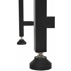 Forhøjet stand til vaskemaskine og husholdningsapparater med opbevaringsrum og højdejustering